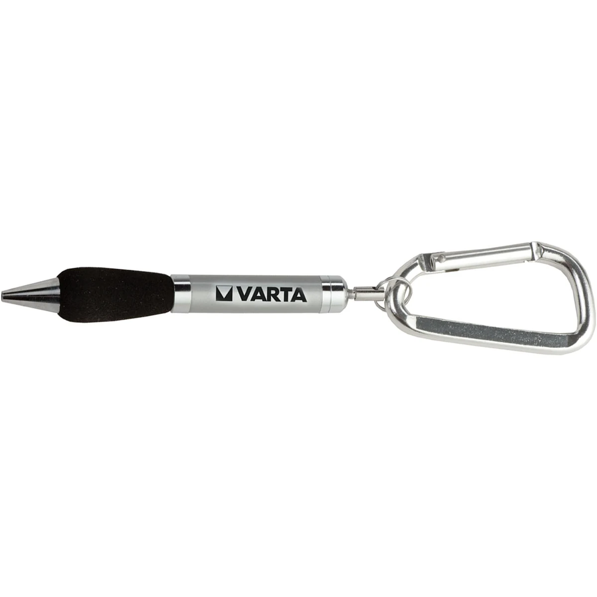 Soft Grip Metal Pen with Carabiner 1