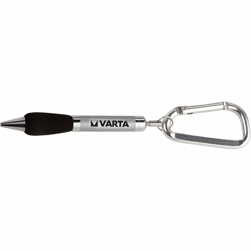 Soft Grip Metal Pen with Carabiner