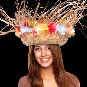 Beachcomber Hat with Flower Band 1