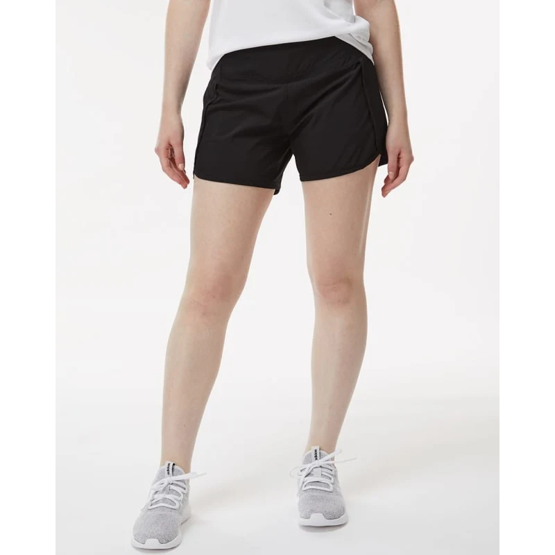 Boxercraft Women's Stretch Woven Lined Shorts - BW6103 1