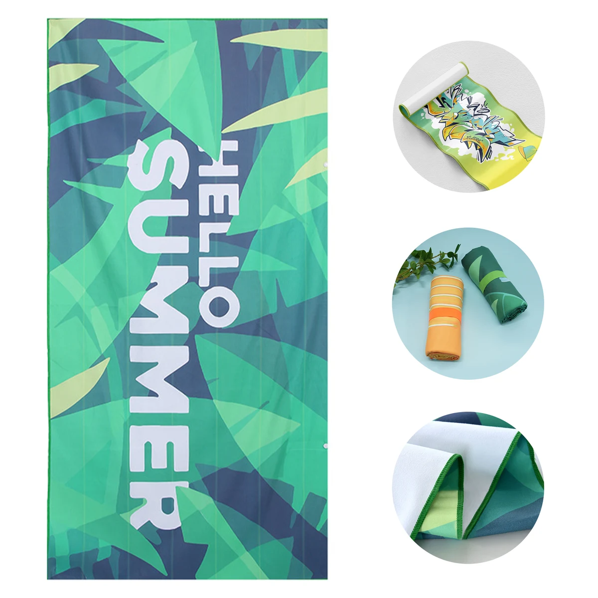 Customizable Microfiber Beach Towel 1