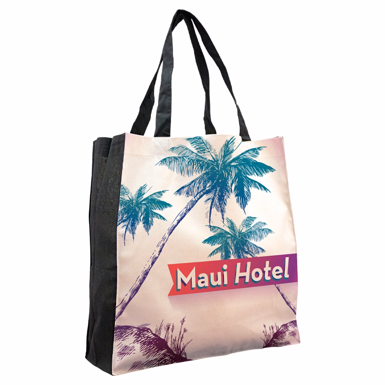 Medium Vibrant Color Cotton Tote