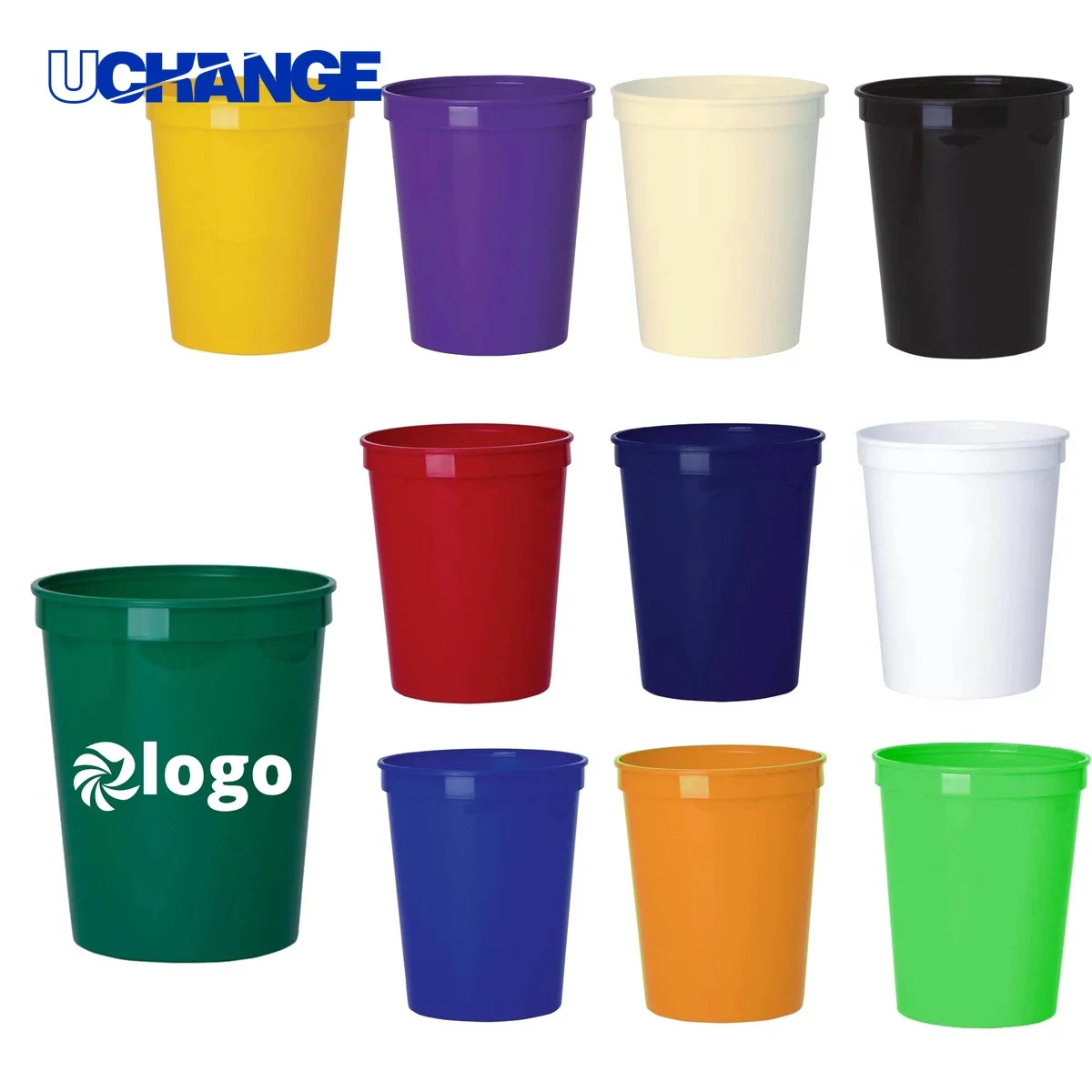 Smooth Stadium Cup Container (16 Oz) 1