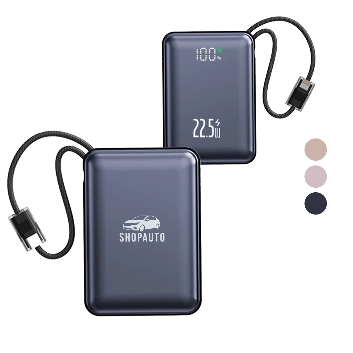 10000mAh High Quality Power Bank W/ Charging Cable 1