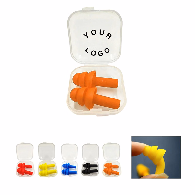 Comfortable Silicone Plugs for Swim or Sleep