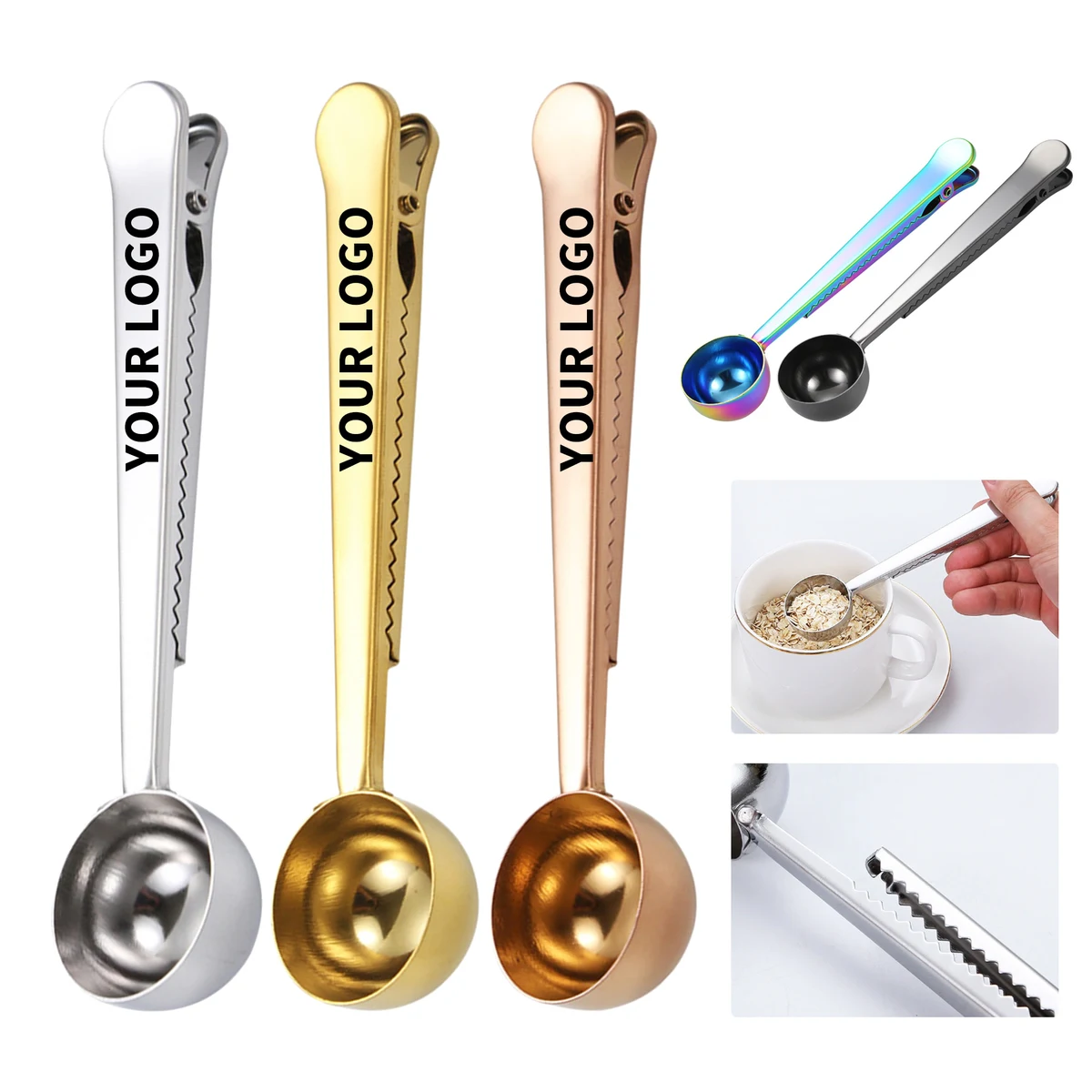 Stainless Steel Spoon Seal Clip 1