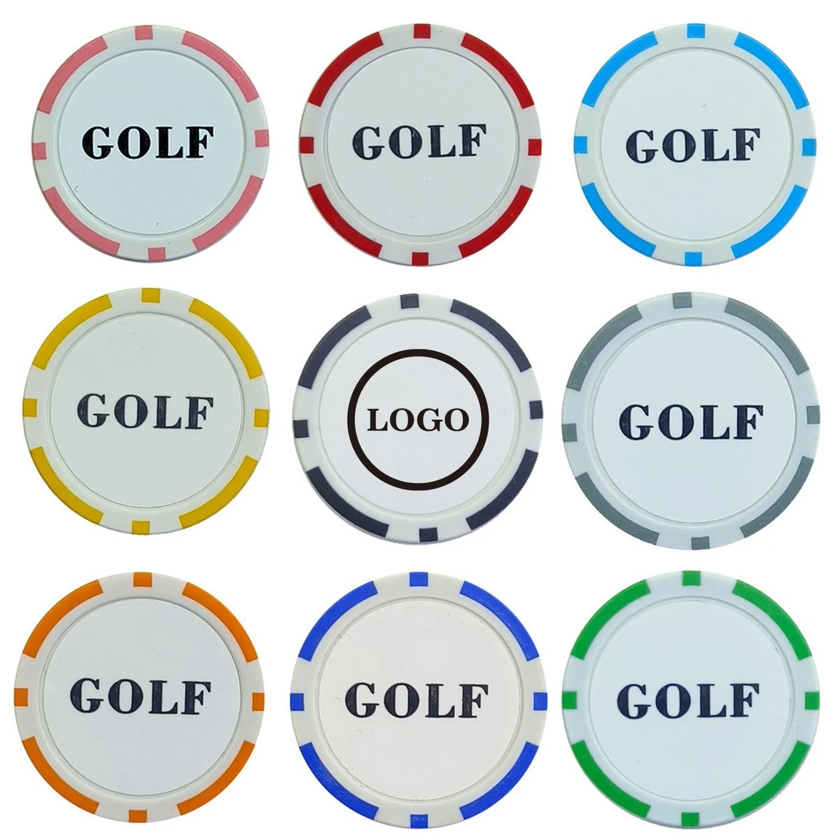 Magnetic Golf Chip Marker 1