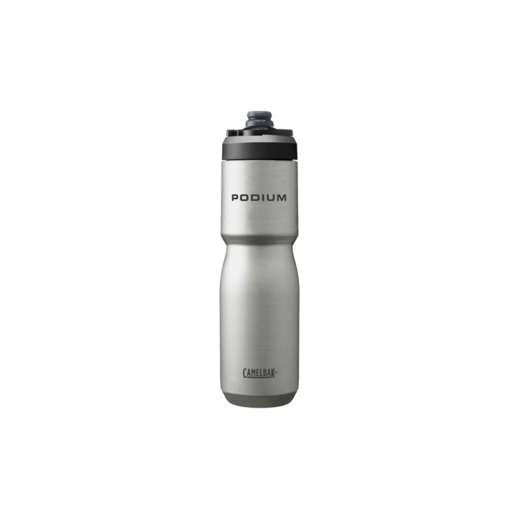 CamelBak Podium 22oz Insulated Stainless Steel Bike Bottle - Stainless, custom water bottle with logo imprint 1
