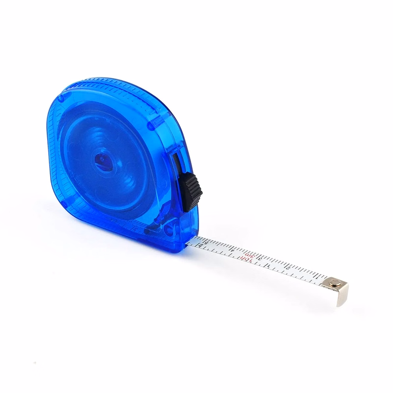 Mini Steel Tape Measure with Transparent Plastic Shell