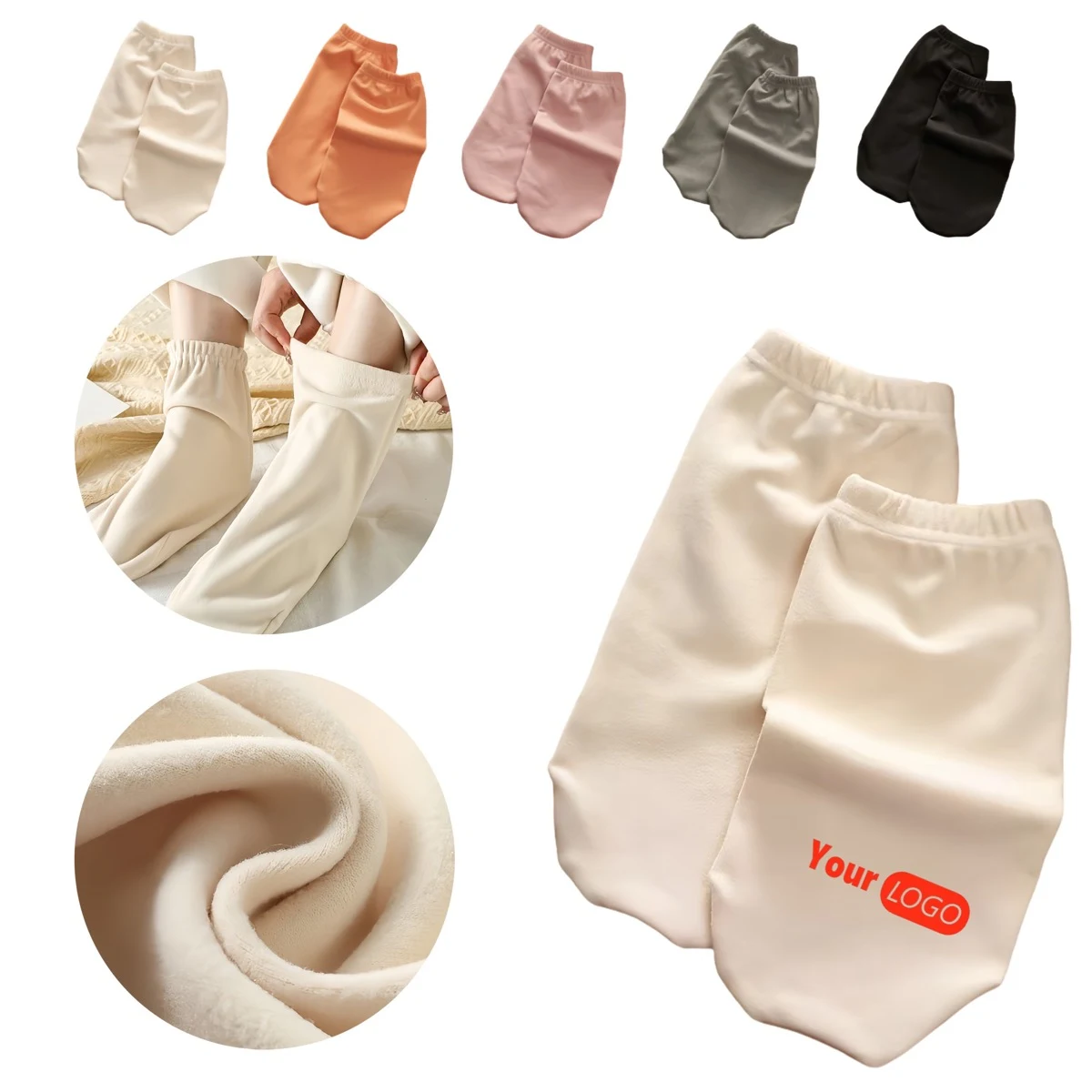 Loose-fitting Foot Protection Sleep Warm Socks 1