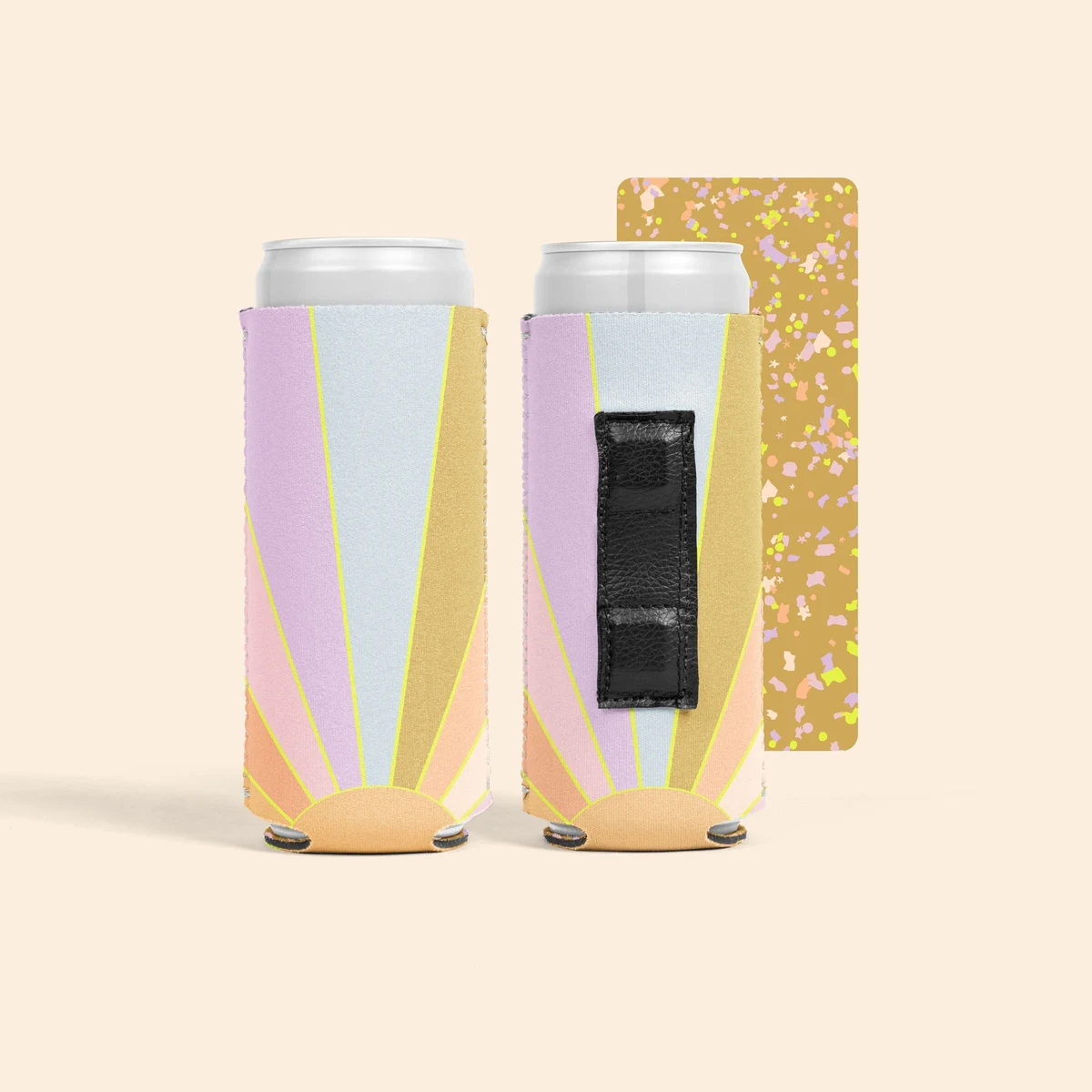 Duplex Magnetic Kolder Kaddy for Slim Cans, custom koozie with logo imprint 1