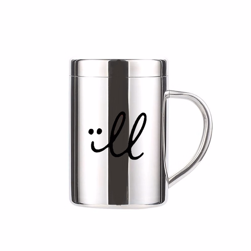 14 oz. Stainless Steel Insulated Coffee Mug