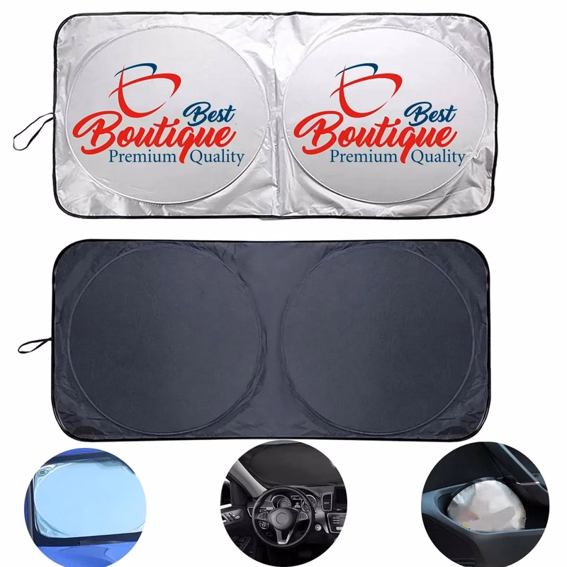 Custom Durable Foldable Reflective Car Windshield Sunshade