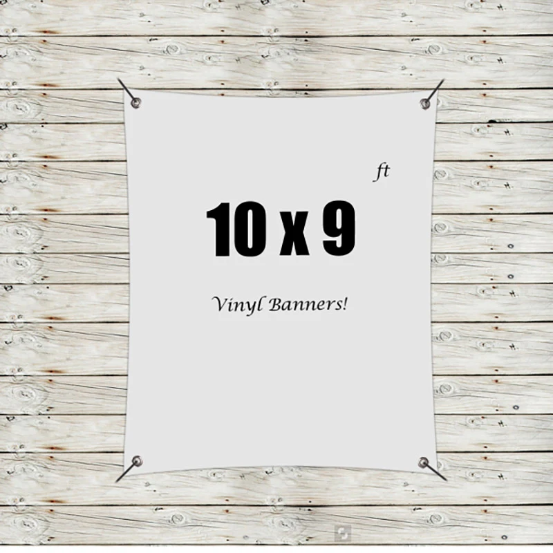 Custom 10' x 9' Vinyl Banners 1