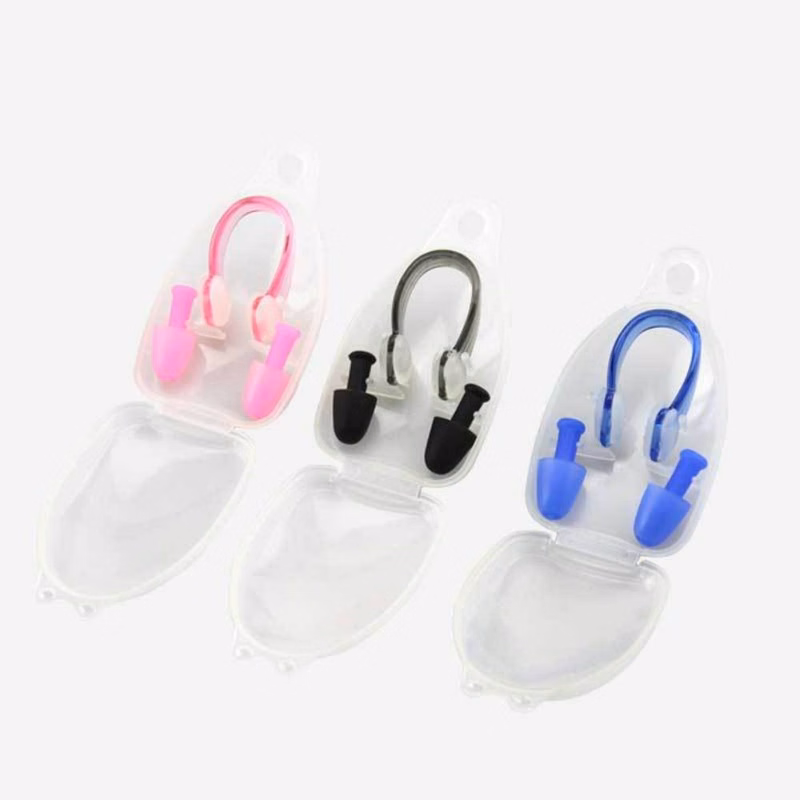 Swimming Nose Clip & Earplug Set