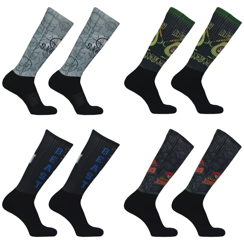Sublimated Over The Calf Sox 1