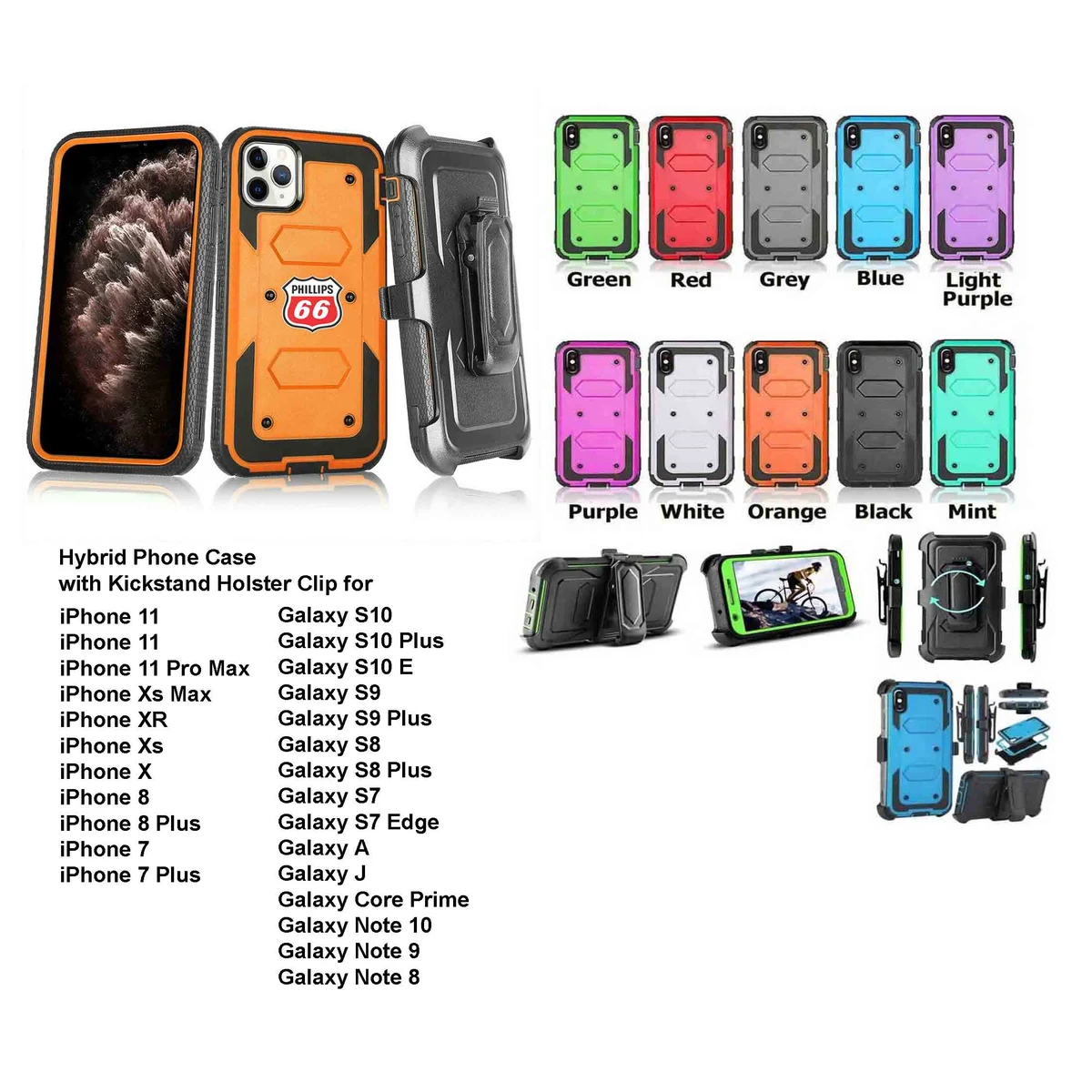 iBank ® Shockproof Case for Galaxy A Series A10e/A17/A16/A23/A32/A57 1