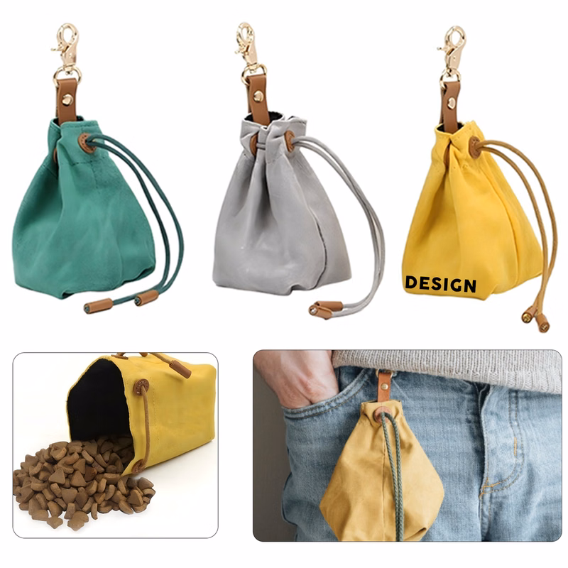 Clip On Canvas Pet Reward Pouch