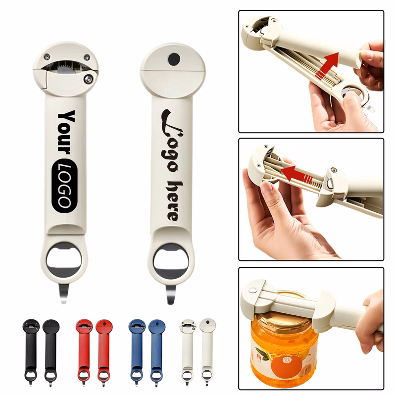 Versatile Magnetic Can Opener Jar Lid Opener For Cap
