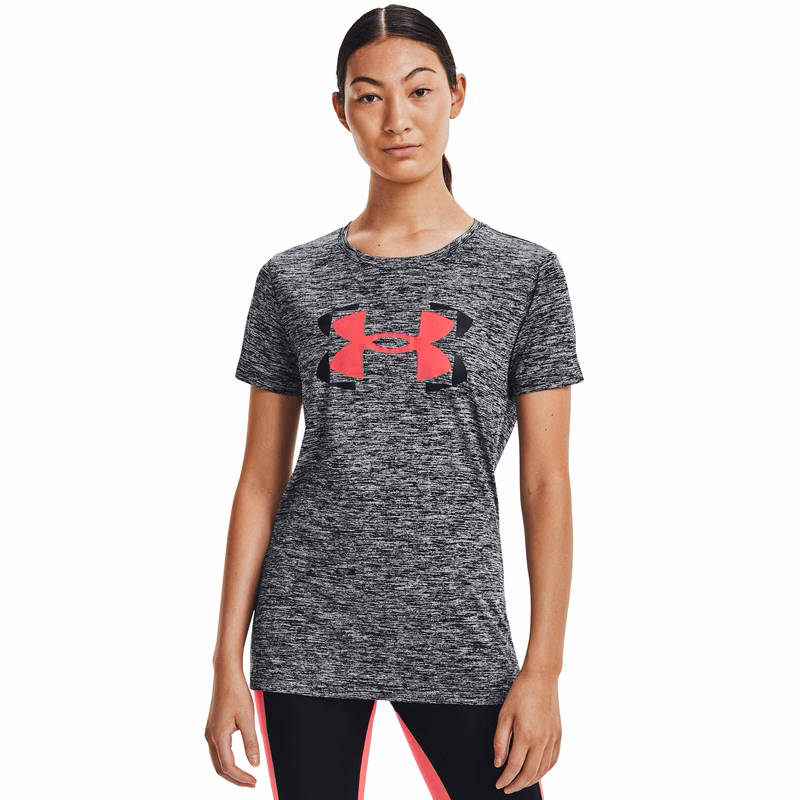 UA Tech Twist Logo Women's Short Sleeve