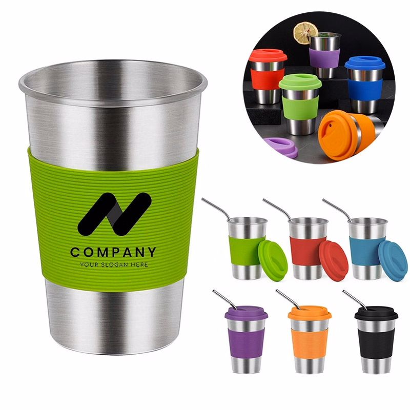 12oz Spill Proof Kids Cups With Straw and Lid