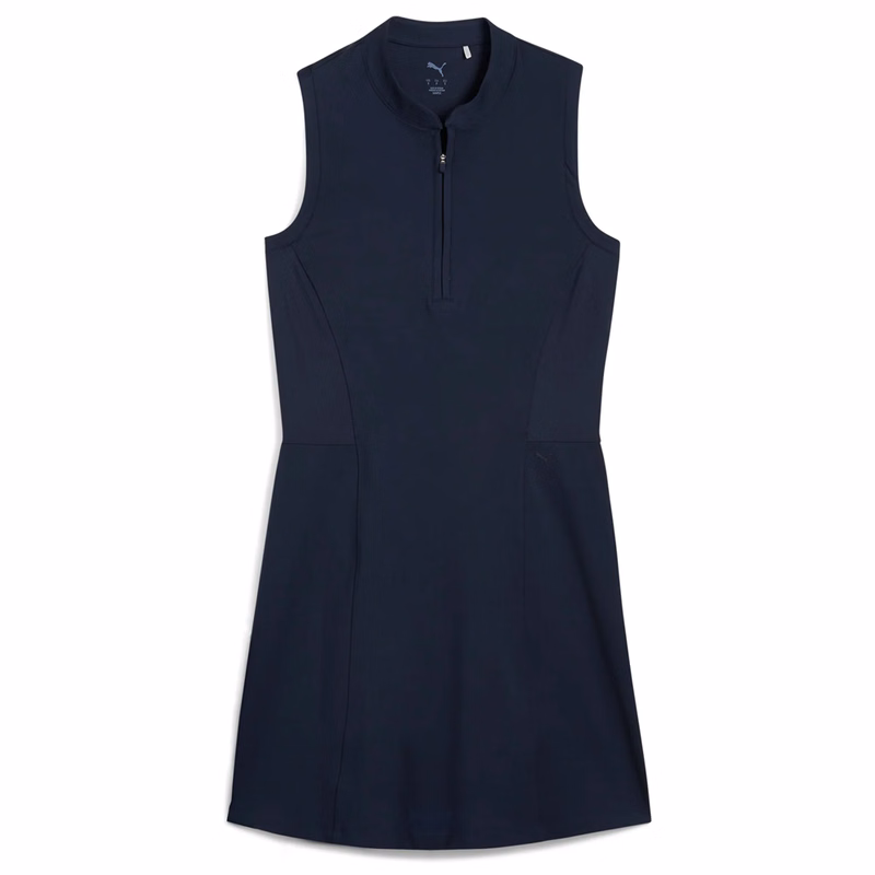 PUMA® Aerlon Mock Women's Sleeveless 1/4-Zip Golf Dress