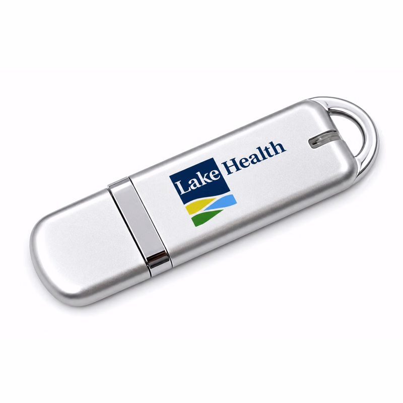 Plastic USB Flash Drives w/ Custom Logo