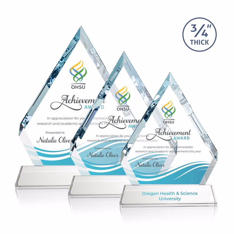 Apex VividPrint™ Award on Newhaven Base -  Starfire