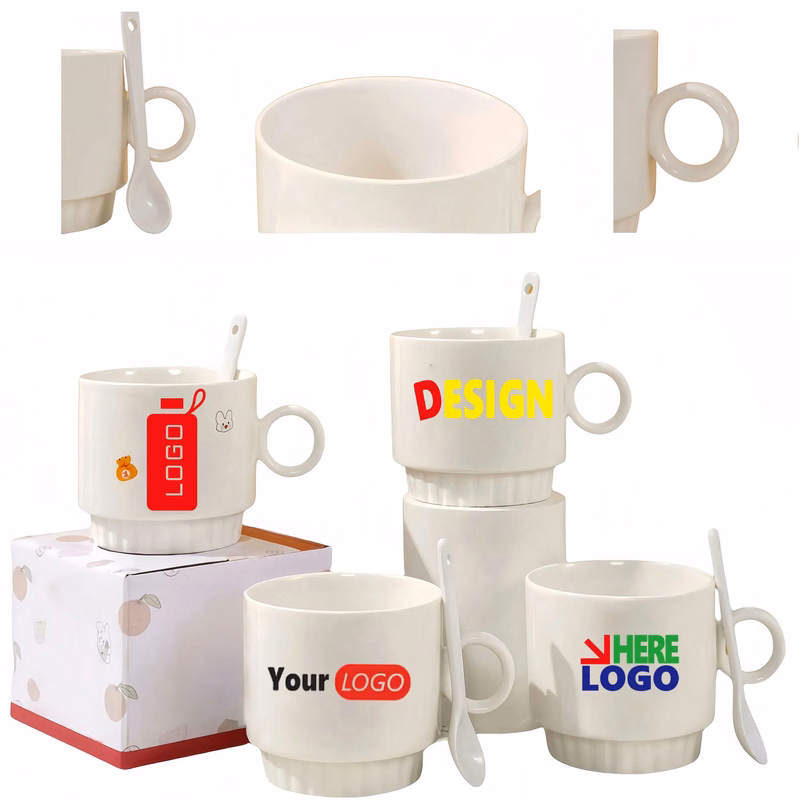 Premium Cartoon Coffee Cup