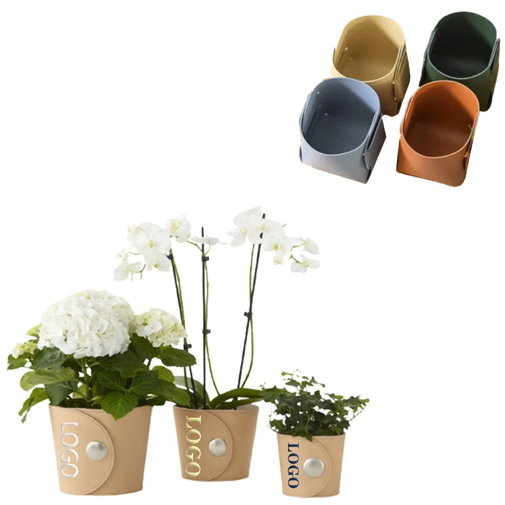 Grease Proof Leather Flower Pot 1
