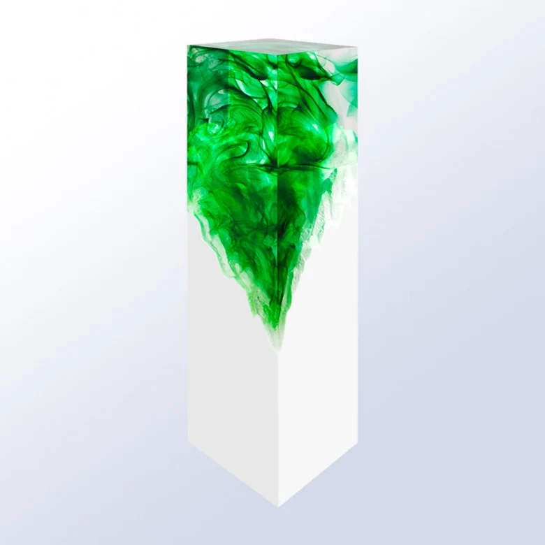 Vibrance Award-Green 9.5" 1