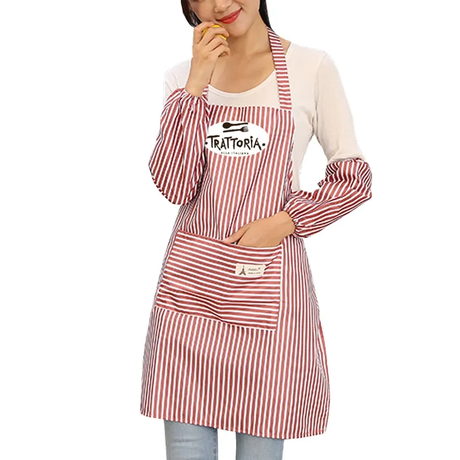 Waterproof Polyester Stripe Apron 1