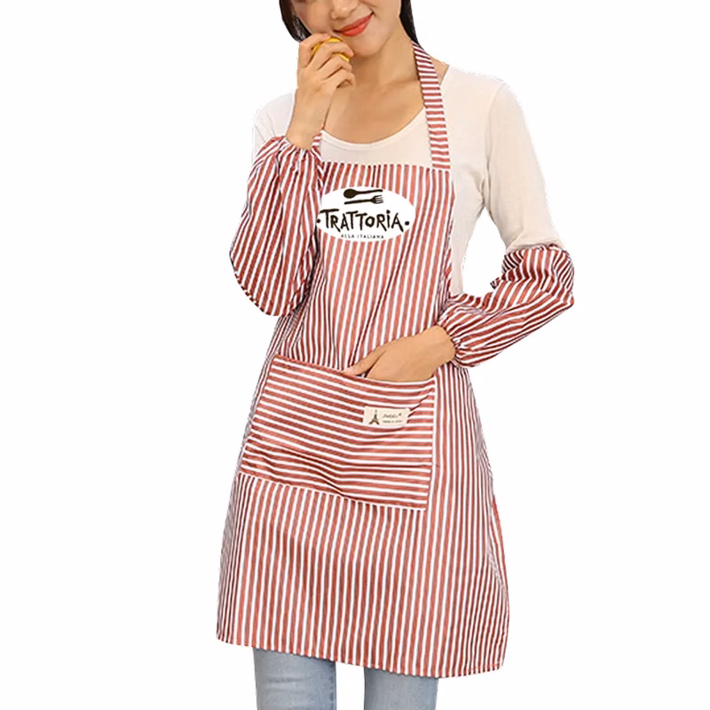 Waterproof Polyester Stripe Apron