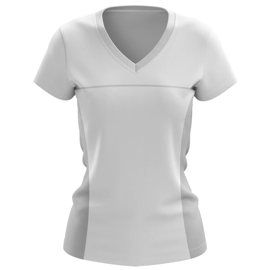 Women's Premium Sublimation Football Fanwear Jersey - Spandex with Mesh Siding 1