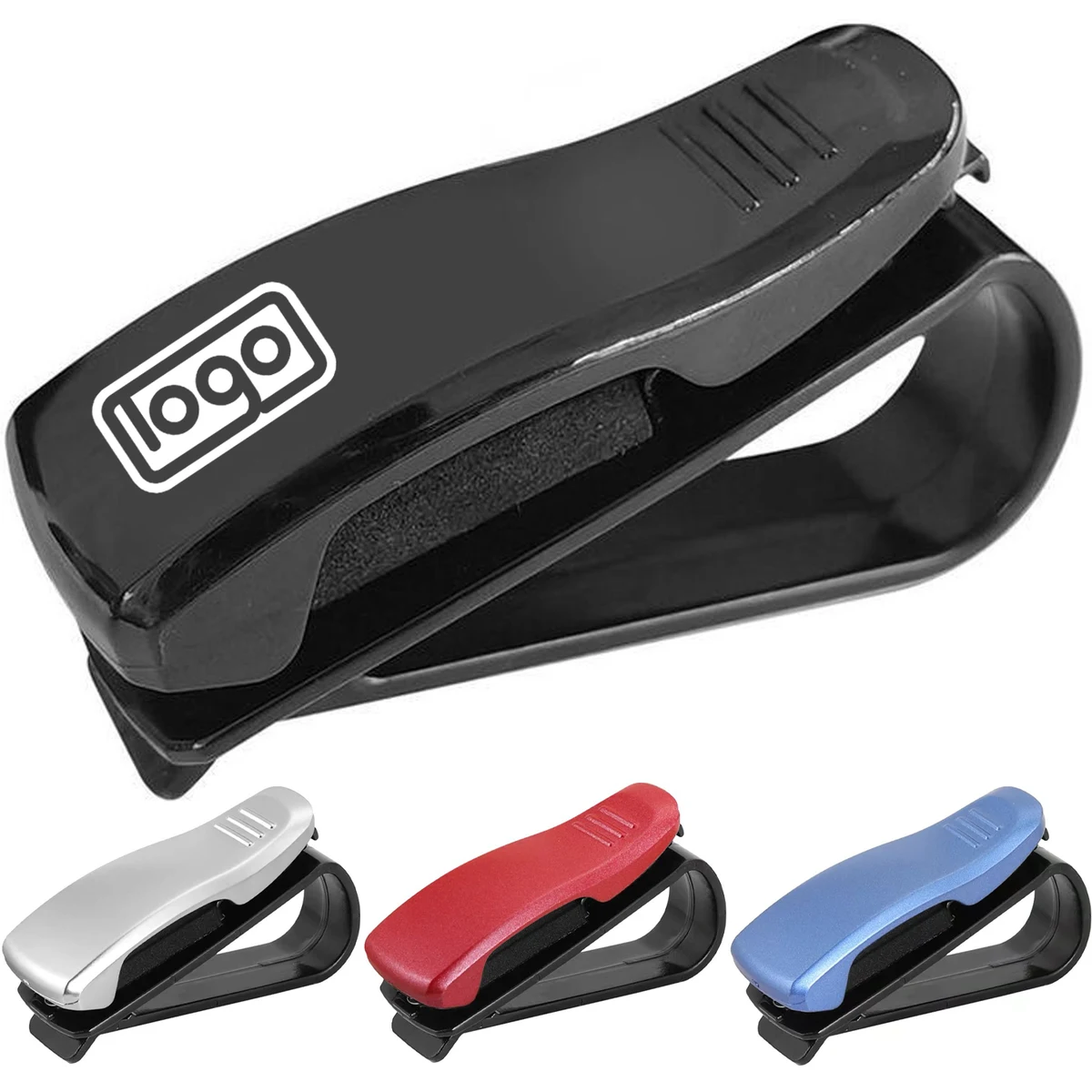 2-in-1 Car Sun Visor Sunglass Holder 1
