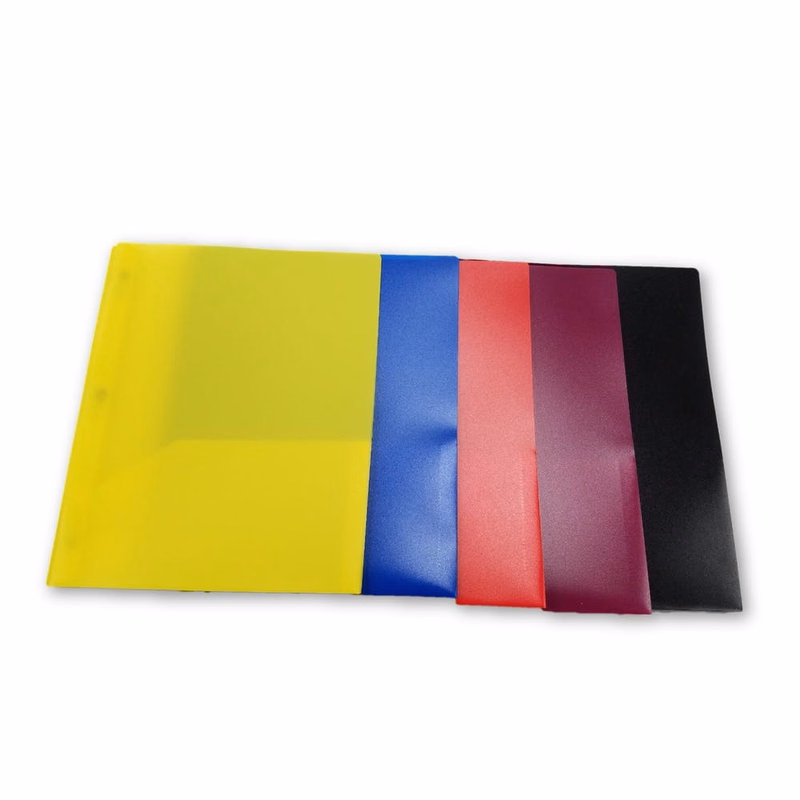 2 Pocket Folders - Assorted Colors 3 Prong