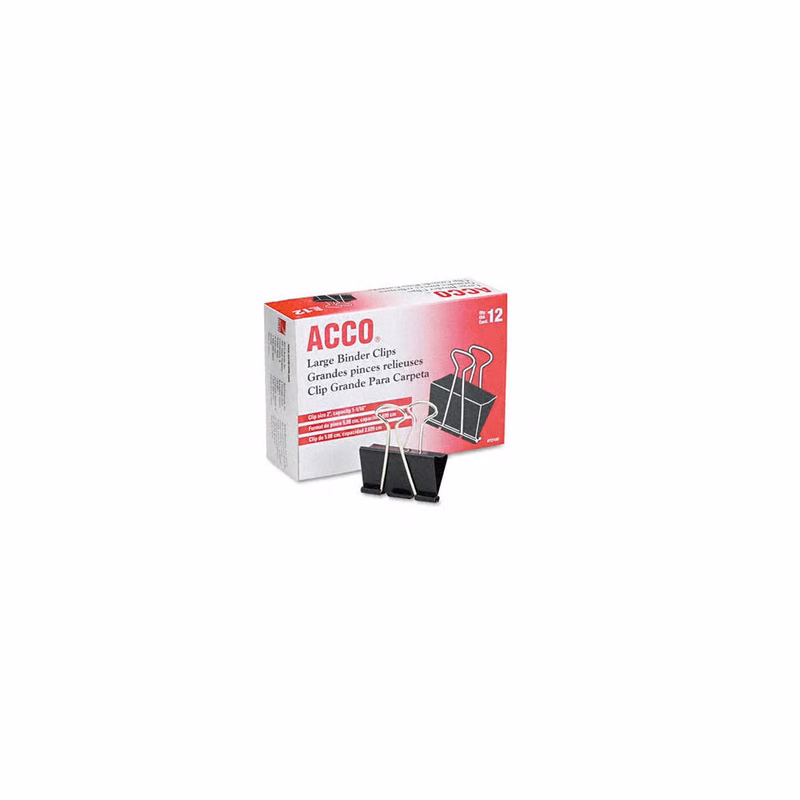Binder Clips - Large 2" Paper Capacity