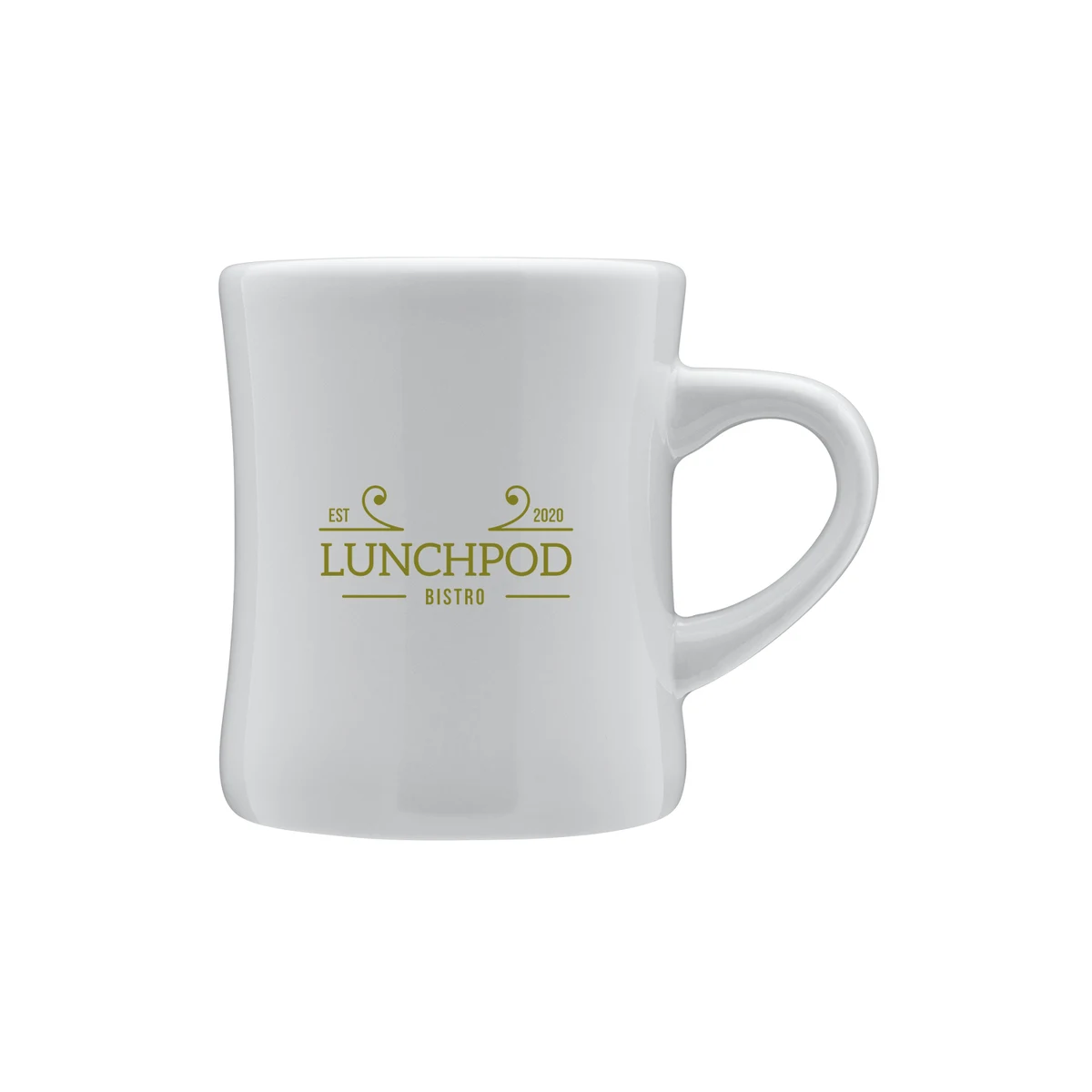 10 oz Ceramic Diner Mug 1