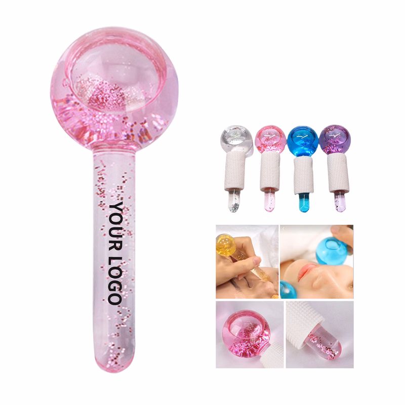Borosilicate Cooling Face Massage Globe Set 5.3"