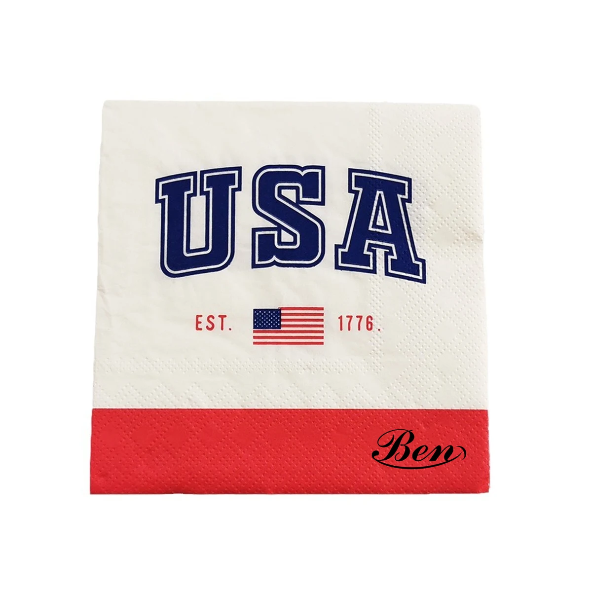 Independence Day Celebration Party Napkins 1
