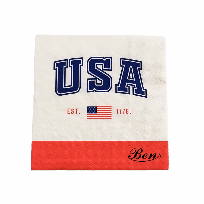 Independence Day Celebration Party Napkins