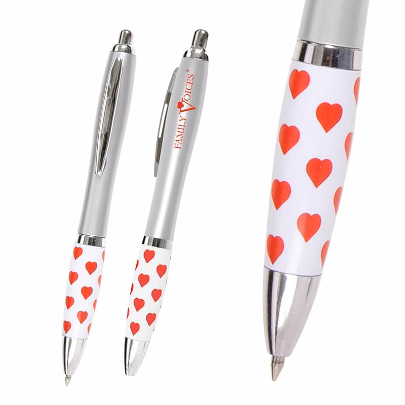 Emissary Click Pen - Heart/Healthcare Theme