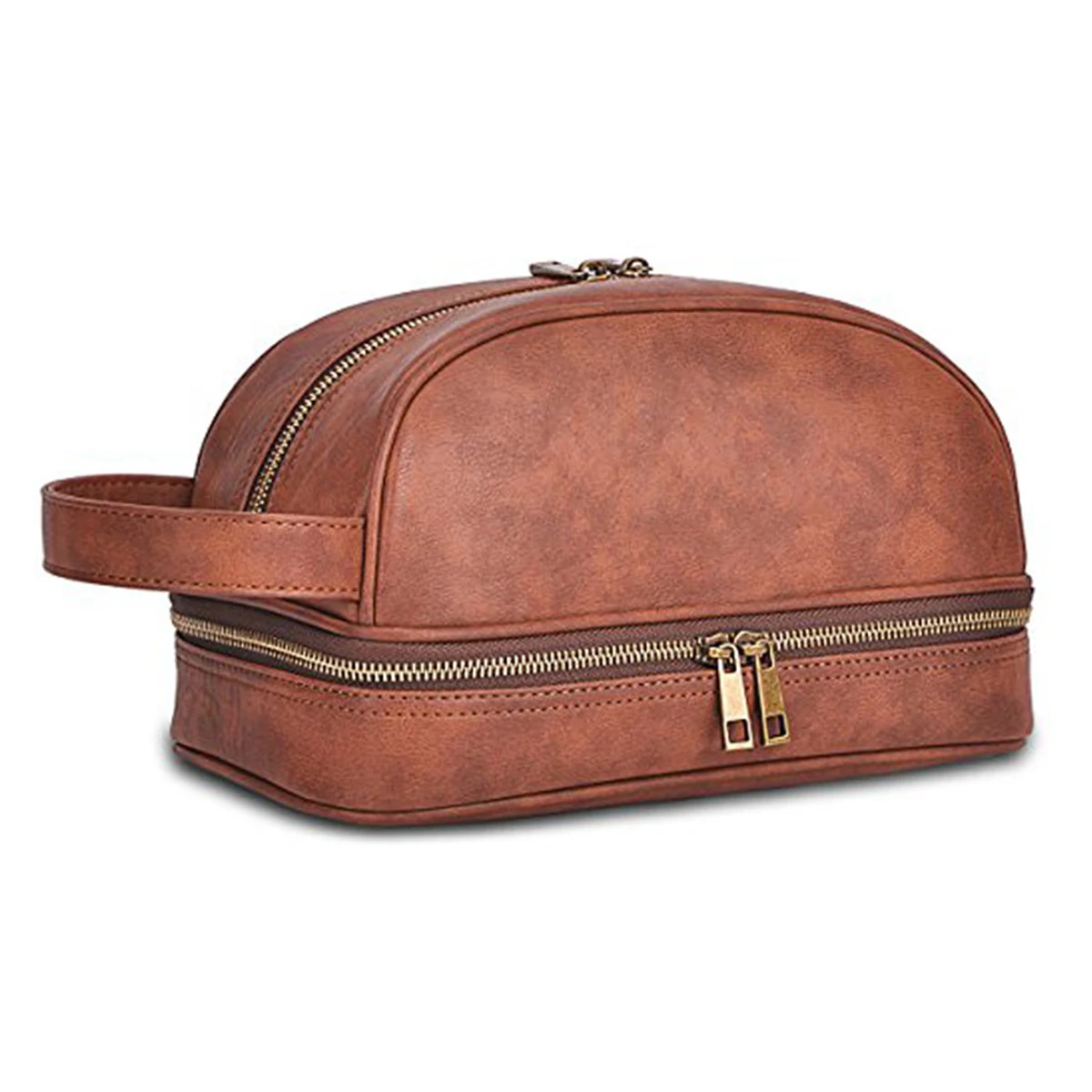 Classic Leather Toiletry Bag 1