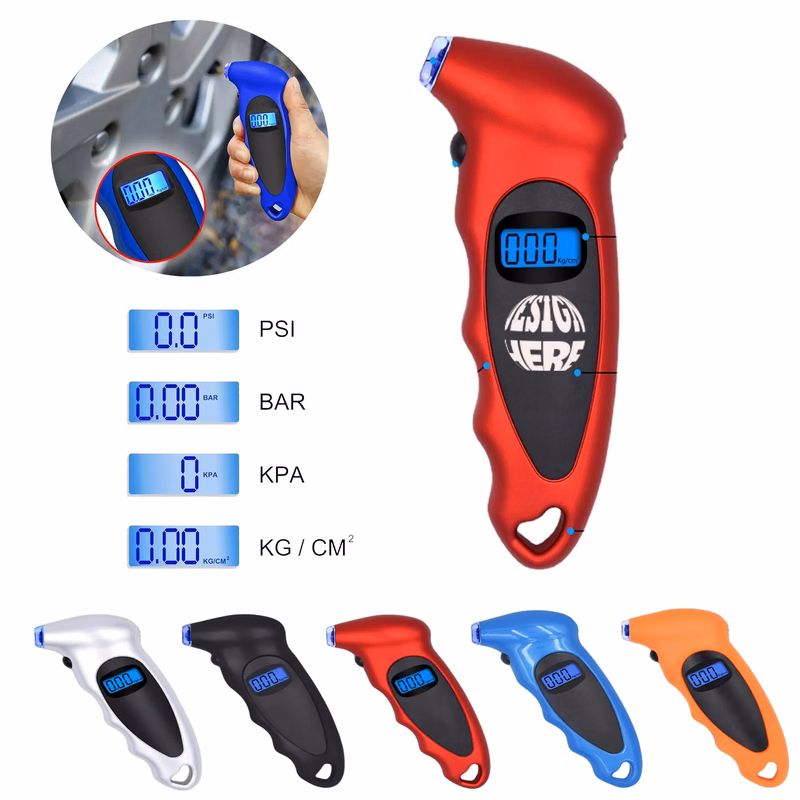 Auto Digital Tire Pressure Gauge 150 PSI 4 Settings