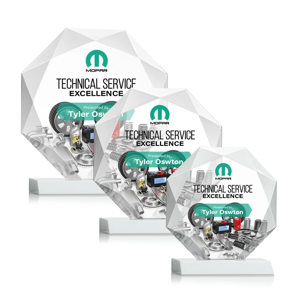 Kitchener VividPrint™ Award - White 1