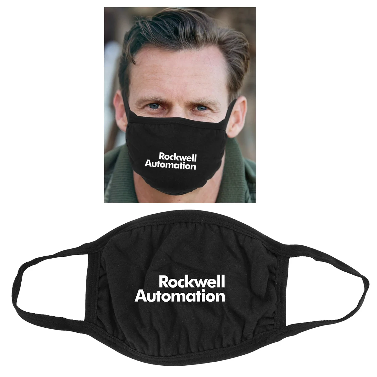 STITCHED FABRIC FACE MASK 1