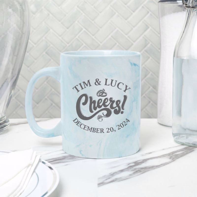 11oz Marble Coffee Mugs