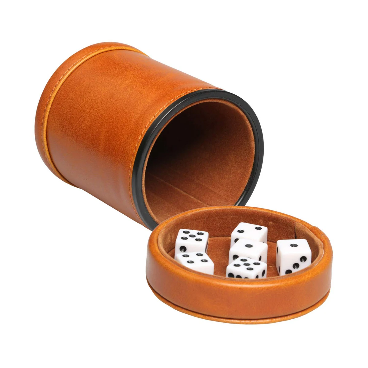 Dice Cup with Lid Includes 6 Dices 1