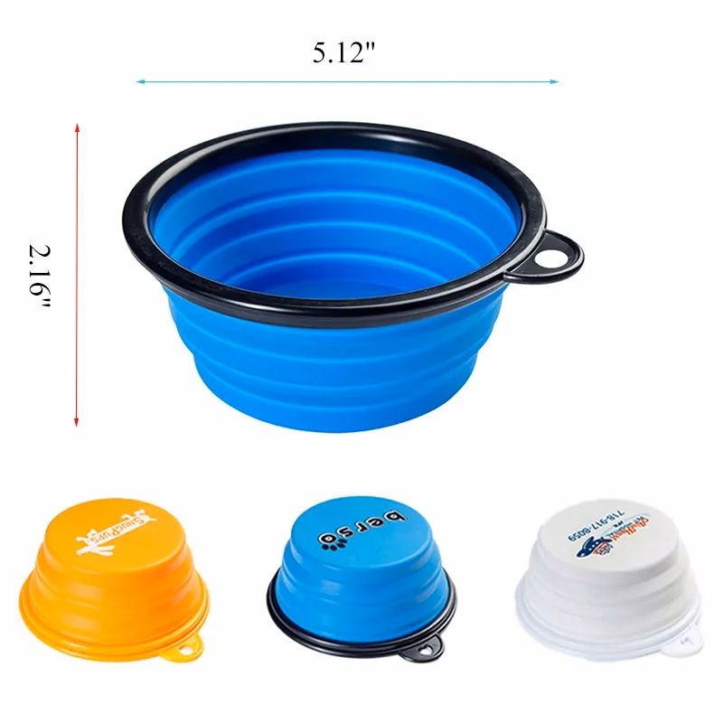 12 OZ  Custom Pet Folding Bowl