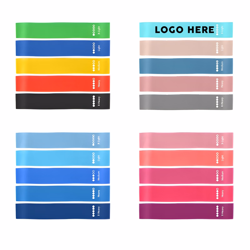 MOQ 50 Resistance Bands for Yoga Squats Booty Workout